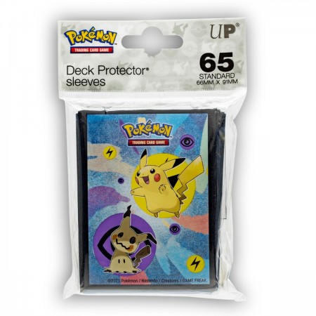 Pikachu & Mimikyu Standard apsauginės kortų įmautės (65 kortoms) Pokémon Ultra Pro